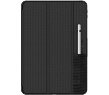Otterbox OtterBox Symmetry Folio-hoes voor iPad 7th/8th/9th gen, schokbestendig, valbestendig, dunne beschermende folio-hoes, getest volgens militaire standaard, Zwart, Geen retailverpakking