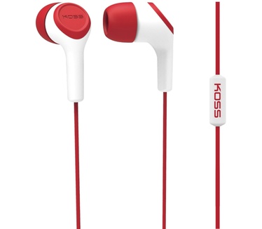 Koss KEB15I (Rood, Wit)