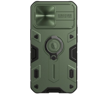 Nillkin CamShield Armor Case - Apple iPhone 13 Pro (6.1") - Groen Groen
