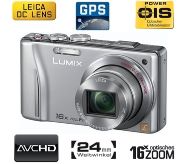 Panasonic Lumix DMC-TZ22EG (Zilver)