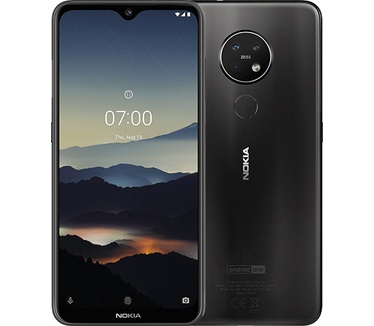 Nokia 7.2 (4GB ram, 64GB opslag) Zwart