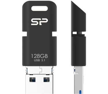 Silicon Power Mobile C50 128GB Zwart