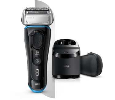 Braun Series 8 8365cc Volgende Generatie Elektrisch Scheerapparaat, Clean&Charge-station, Zwart