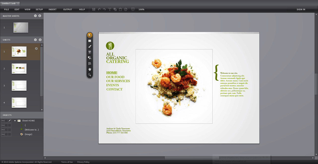 Adobe geeft preview vrij van Project Rome-authoringtool - Tweakers