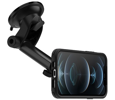 Otterbox OtterBox draadloos autodashboard en windschermbevestiging voor MagSafe, sterke magnetische uitlijning en bevestiging met MagSafe, gemakkelijk verstelbaar en veilig ontwerp, voor iPhone 14/iPhone 13/iPhone 12 Series, zwart