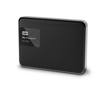 WD My Passport for Mac 3TB Zwart