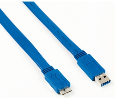 ValueLine 3m, USB 3.0, USB A - microUSB B