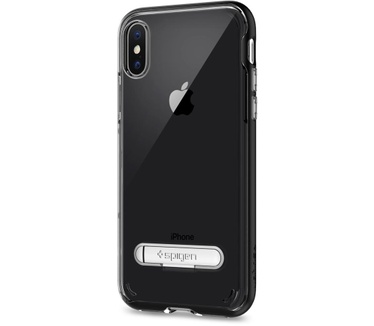 Spigen Apple iPhone X Hoesje Crystal Hybrid Zwart