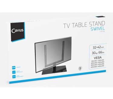 Cavus Draaibare TV-voet medium