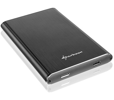 Sharkoon Rapid-Case 2.5" USB 3.1 Type C Grafiet