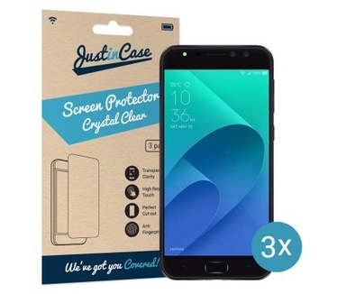 Just in Case Asus Zenfone 4 Selfie Pro ZD552KL Screenprotector - 3 stuks - Clear