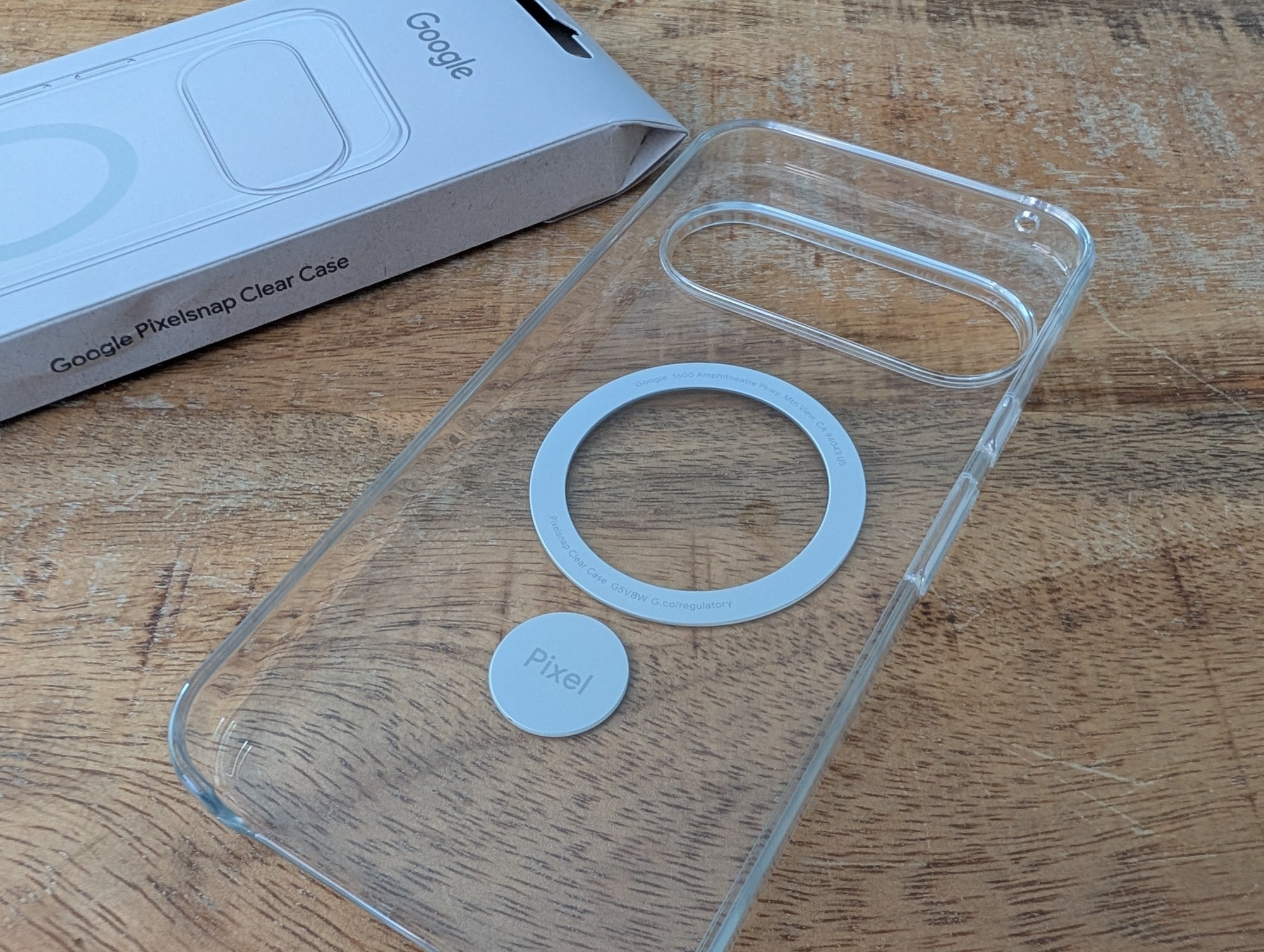 Pixelsnap Clear Case