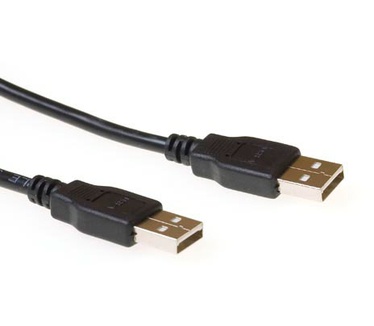 ACT USB 2.0 aansluitkabel USB A male - USB A male