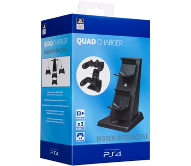 Bigben Interactive Official licensed PS4 oplaadstation voor 4 PlayStation dualshock controllers