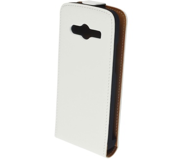 Mobiparts Premium Flip Case Samsung Galaxy Core LTE G386F White