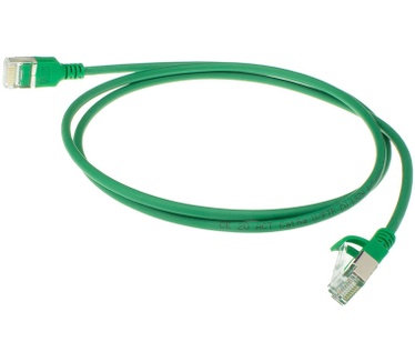 ACT DC7701 CAT6A U/FTP Slimline Patchkabel 1M Groen