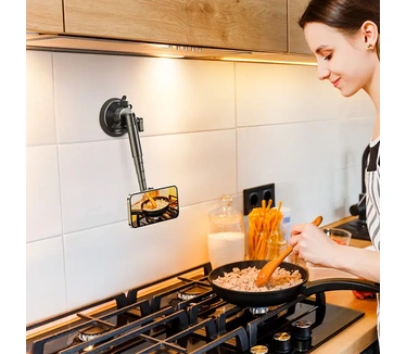 Ulanzi ZJ06 Smartphone Magsafe-mount met Zuignap - Uitschuifbaar tot 34cm