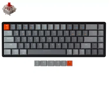 Keychron K6- L1 WL 65% Alum. Red US