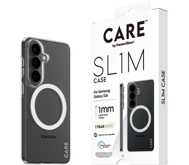 PanzerGlass CARE™ by PanzerGlass® SL1M Case Transparent w. Qi Samsung Galaxy S26