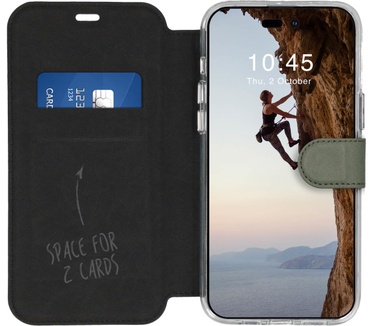 Accezz Xtreme Wallet Bookcase iPhone 14 Pro Max - Lichtgroen