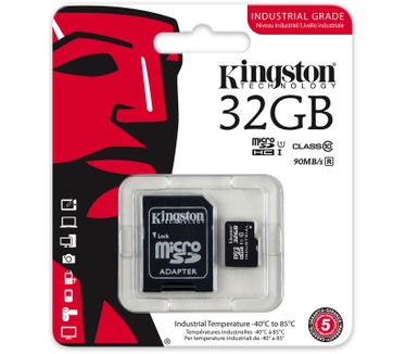 Kingston Industrial Temperature microSD UHS-I 32GB
