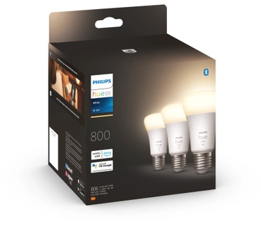 Philips Hue White E27 800 lumen Bluetooth (3-pack)