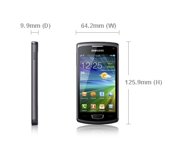 Samsung Wave 3 S8600 Zwart