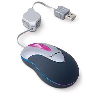 Belkin Optische lichtgevende mini-USB-muis