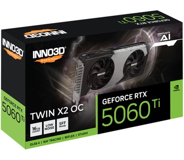 INNO3D GeForce RTX 5060 Ti 16GB TWIN X2 OC