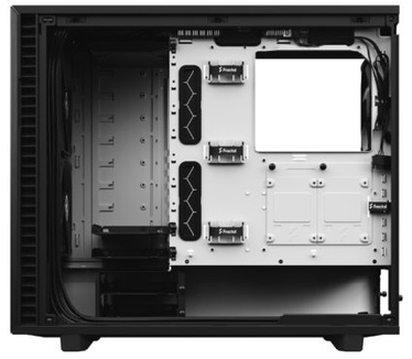 Fractal Design Define 7 Tempered Glass Clear Tint Zwart/Wit