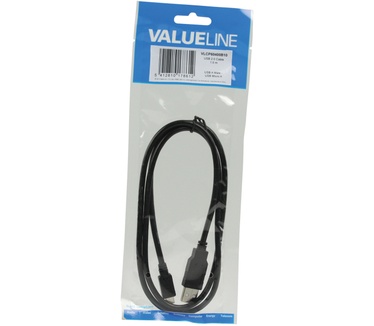 ValueLine 1m, USB 2.0 A - micro A