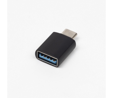 Microconnect USB3.1 SuperSpeed Adapter USB Type C - USB 3.0 A Female Wit, Zwart