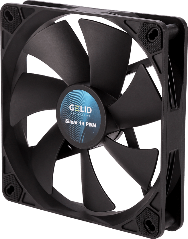 Specificaties van Gelid Solutions Silent 14 PWM Black, 140mm - Tweakers