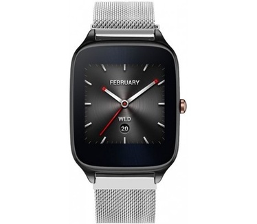 qMust Milanees armband voor Asus Zenwatch 2 (maat L 1.63 inch) - Silver