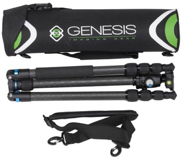 Genesis C1 Carbon statief + BH-34 Kit Blauw