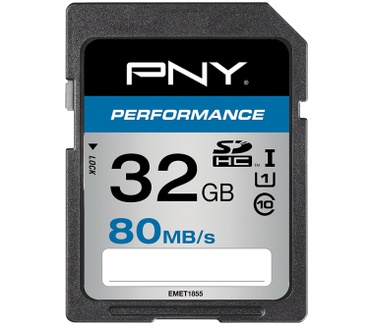 PNY Performance SDHC 32GB Class 10 UHS-1 U1