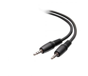 CablesToGo 0.9m 3.5mm M/M 4 Positie TRRS OMTP Hoofdtelefoonkabel