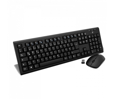 V7 Wireless Keyboard and Mouse Combo (Qwertz DE)