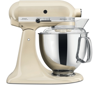 KitchenAid Artisan 5KSM175PSEAC met extra accessoires Amandelwit