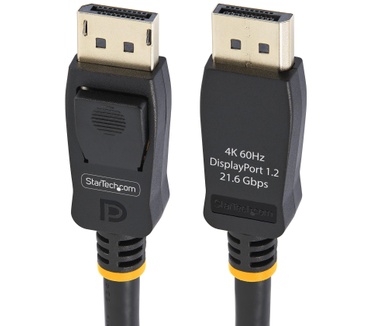 Startech.com 2m VESA Gecertificeerde DisplayPort Kabel, 10 Pack, DisplayPort 1.2 Kabel met Vergrendeling, 4K 60Hz UHD, DP naar DP Kabel voor Monitor, Vergrendelbare DP Connectors