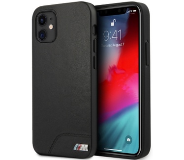 BMW M-Line Smooth Hard Case Apple iPhone 12 Mini (5.4") - Zwart  Zwart