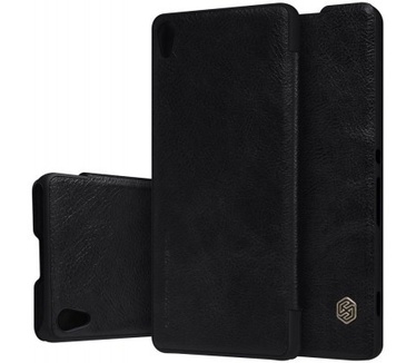 Nillkin Leather Case Sony Xperia XA - Qin Series - Black