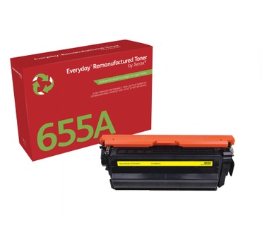 Xerox Everyday Geel Toner vervangt de HP HP 655A (CF452A), Standaard rendement