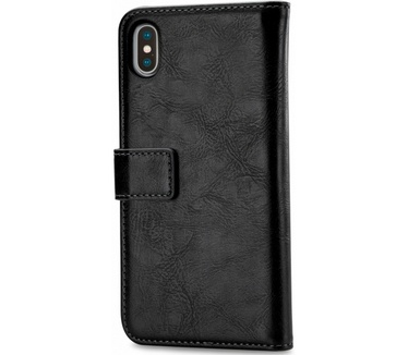 Mobilize Classic Gelly BookCase - iPhone XS Max (6.5'') - Zwart  Zwart