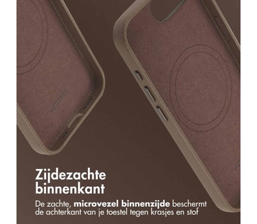 Accezz MagSafe Leather Backcover