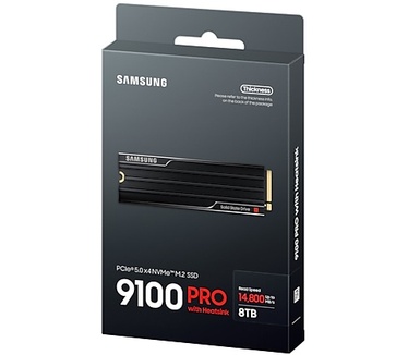 Samsung 9100 Pro, met heatsink 8TB