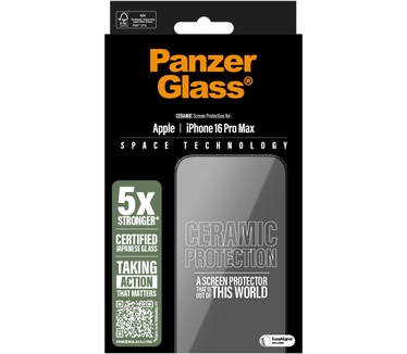 PanzerGlass PG Ceramic Scrn iPhone 16P 6.9Inch UWF