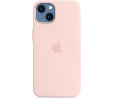 Apple iPhone 13 Silicone Case with MagSafe – Chalk Pink 194252780862