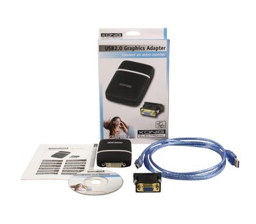 Konig USB 2.0 - VGA/DVI