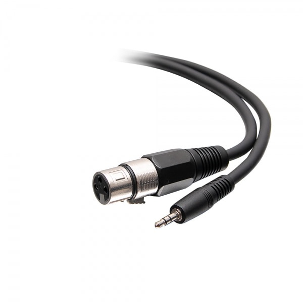 J&D 1/4 naar XLR Kabel, TRS 6,35 mm (1/4 inch) naar XLR Mannelijk naar Mannelijk Evenwichtige Verbindingskabel, 0,9 Meter